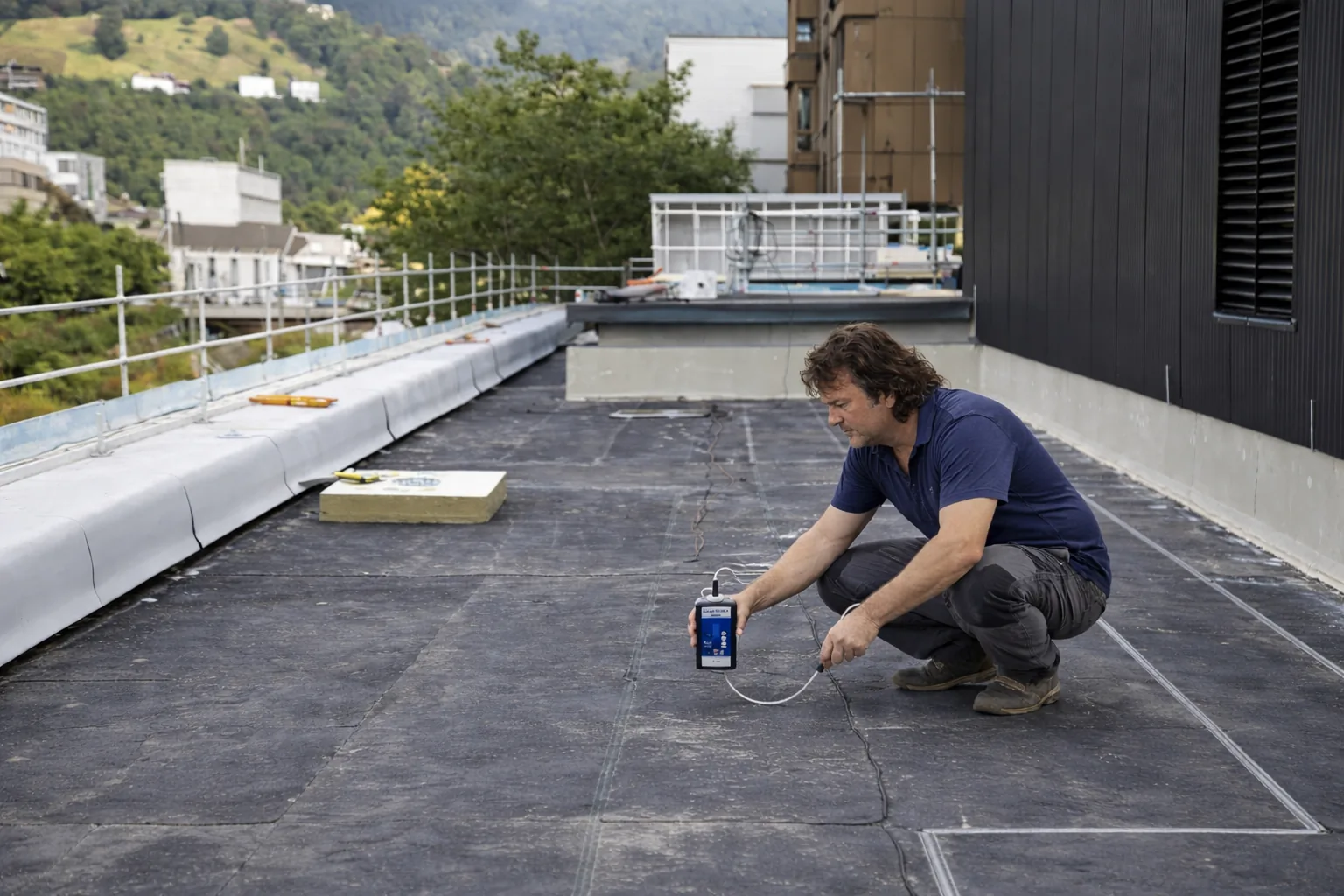 Leckortung im Außenbereich in Wien