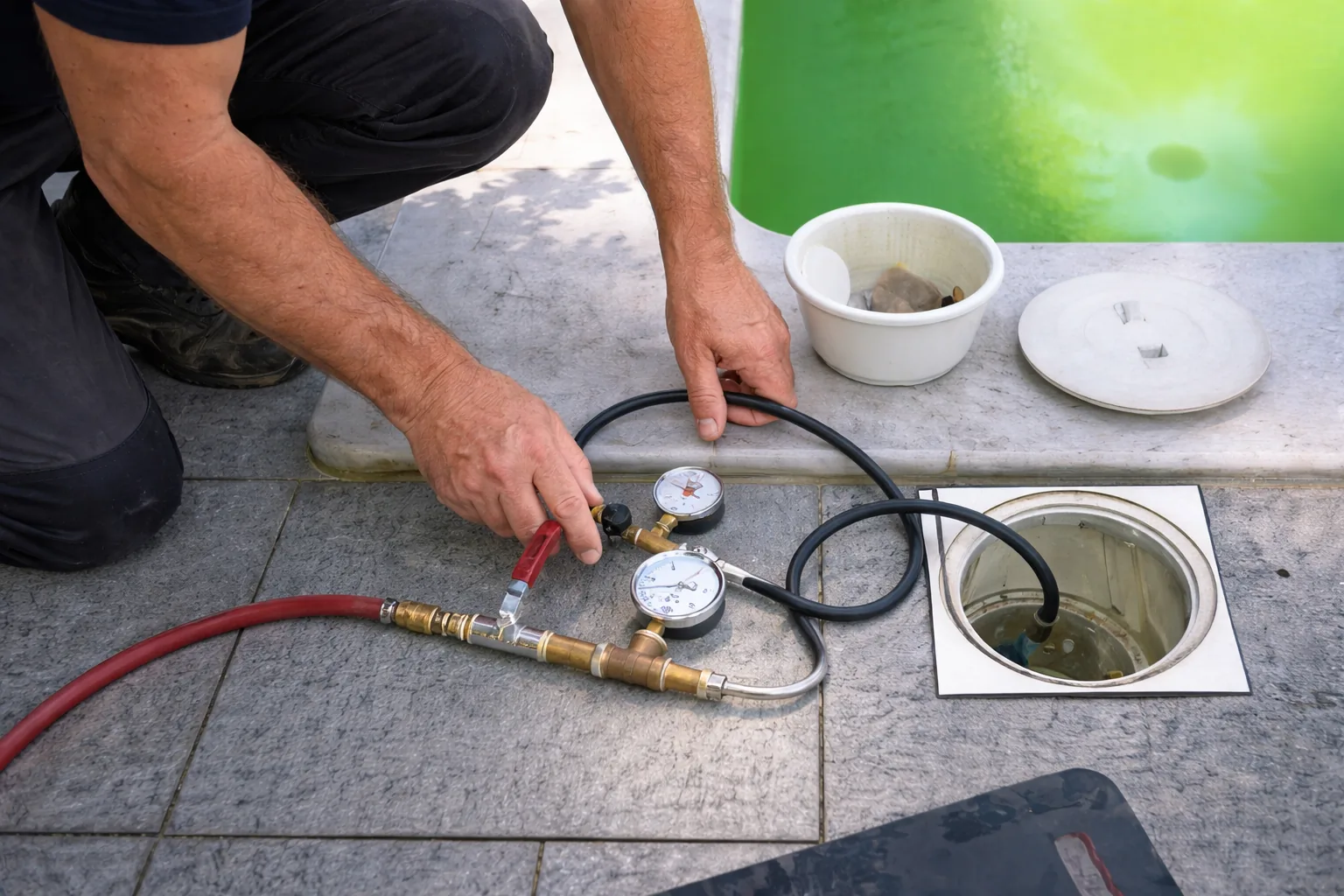 Pool Leckortung in Wien